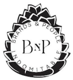 BNP BRANDS & PEOPLE INDOMITABLE trademark