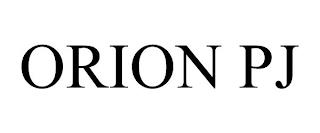 ORION PJ trademark