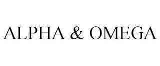 ALPHA & OMEGA trademark