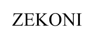 ZEKONI trademark