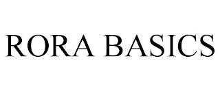 RORA BASICS trademark