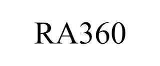 RA360 trademark