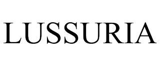 LUSSURIA trademark