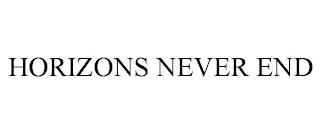 HORIZONS NEVER END trademark