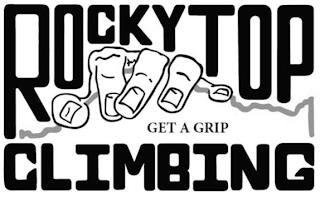 ROCKY TOP CLIMBING GET A GRIP trademark