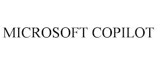 MICROSOFT COPILOT trademark