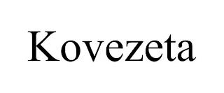 KOVEZETA trademark