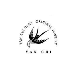 YAN GUI YAN GUI OLNY ORIGINAL JEWELRY trademark