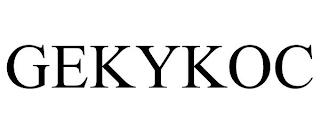 GEKYKOC trademark