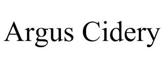 ARGUS CIDERY trademark