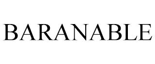 BARANABLE trademark