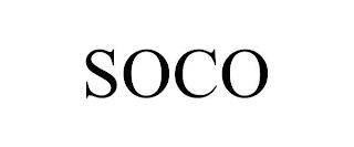 SOCO trademark