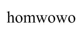 HOMWOWO trademark