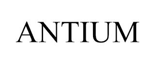 ANTIUM trademark