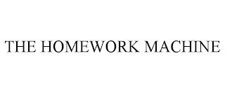 THE HOMEWORK MACHINE trademark