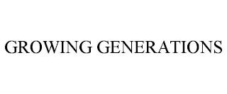 GROWING GENERATIONS trademark