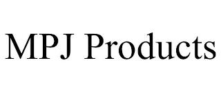 MPJ PRODUCTS trademark