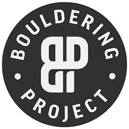 BP · BOULDERING · PROJECT trademark