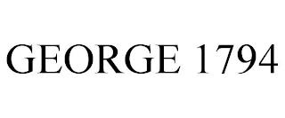 GEORGE 1794 trademark