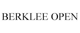 BERKLEE OPEN trademark