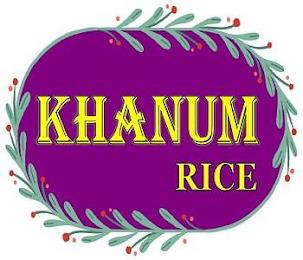 KHANUM RICE trademark