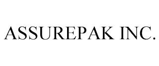 ASSUREPAK INC. trademark