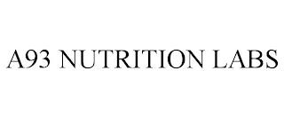 A93 NUTRITION LABS trademark