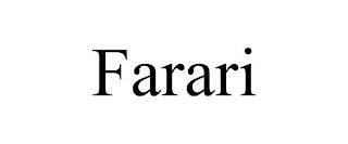 FARARI trademark