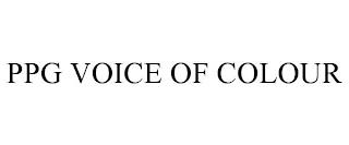 PPG VOICE OF COLOUR trademark