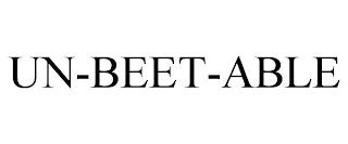 UN-BEET-ABLE trademark