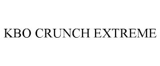 KBO CRUNCH EXTREME trademark