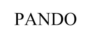 PANDO trademark