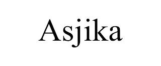 ASJIKA trademark