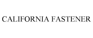 CALIFORNIA FASTENER trademark