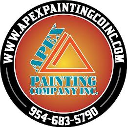 APEX PAINTING COMPANY INC. WWW.APEXPAINTINGCOINC.COM 954-683-5790INGCOINC.COM 954-683-5790 trademark