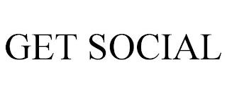 GET SOCIAL trademark