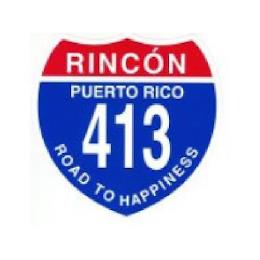 RINCÓN PUERTO RICO 413 ROAD TO HAPPINESS trademark