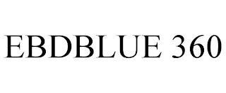 EBDBLUE 360 trademark