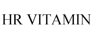 HR VITAMIN trademark