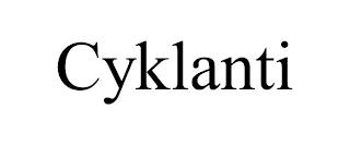 CYKLANTI trademark