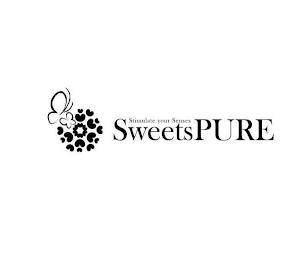 STIMULATE YOUR SENSES SWEETSPURE trademark