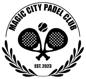 MAGIC CITY PADEL CLUB EST. 2023 trademark