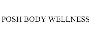 POSH BODY WELLNESS trademark