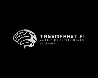 MASSMARKET AI MARKETING INTELLIGENCE. REDEFINEDDEFINED trademark