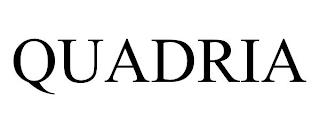 QUADRIA trademark