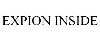 EXPION INSIDE trademark