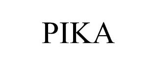 PIKA trademark