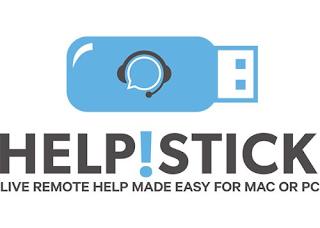 HELP!STICK LIVE REMOTE HELP MADE EASY FOR MAC OR PC trademark