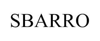 SBARRO trademark