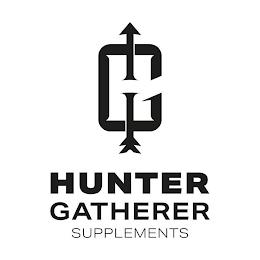 HUNTER GATHERER SUPPLEMENTS HG trademark